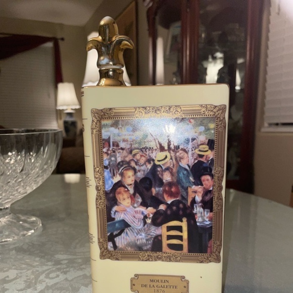 Limoges Camus Renoir Moulin De La Galette Decanter * EMPTY*